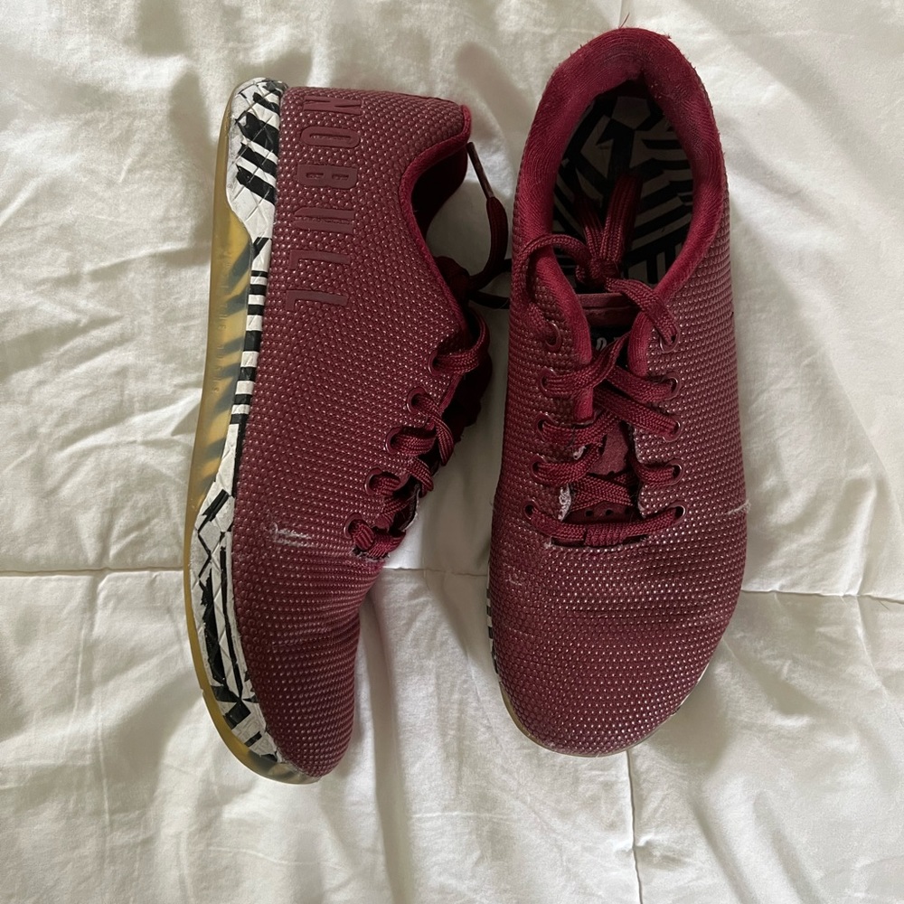 No bull shoes red and zebra striped - used and some scuffs open to offers
